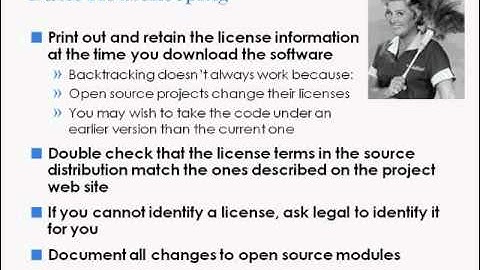 How to Create an Enterprise Open Source License Compliance Program