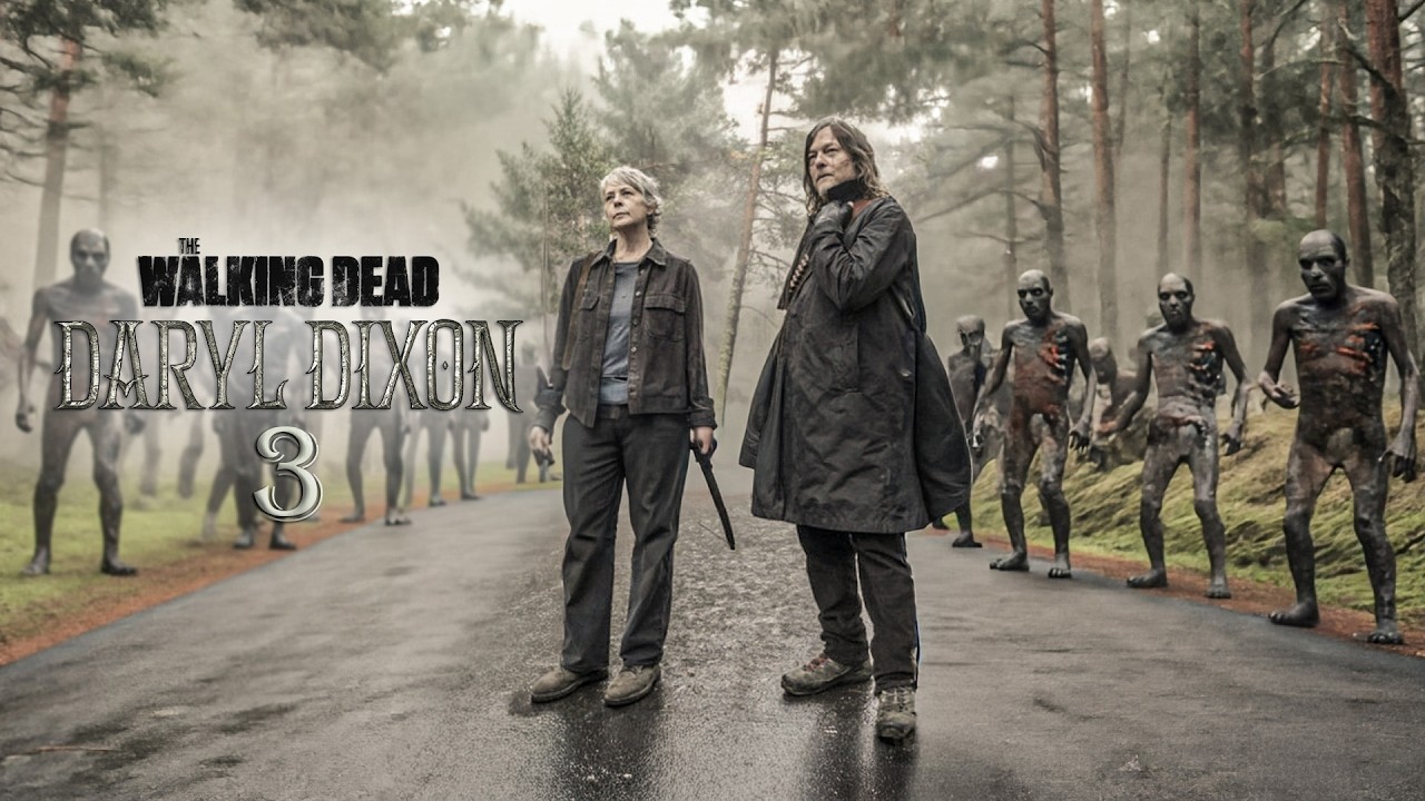 بيحارب عصابة اسبانية عايشه في قطر بيجره الزومبي | ملخص مسلسل daryl dixon الموسم الثالث