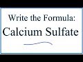 Calcium Compounds and Ionic Charges