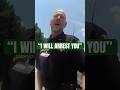 Two Cops Threaten to Arrest Each Other 👮‍♀️ #police #cops #bodycam #policeofficer #sheriff