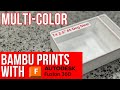 Quick guide to bambu multicolor printing with fusion 360