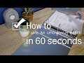 How to in 60 seconds create an emergency binder