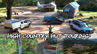 9 High country huts and a waterfall