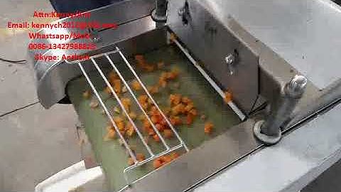 YQC-1000 cutting machine for  dried fruit strip cutting, cubing dicing machine, cube dice cutter