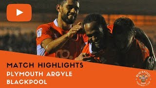 Match Highlights | Plymouth Argyle 1 Blackpool 3