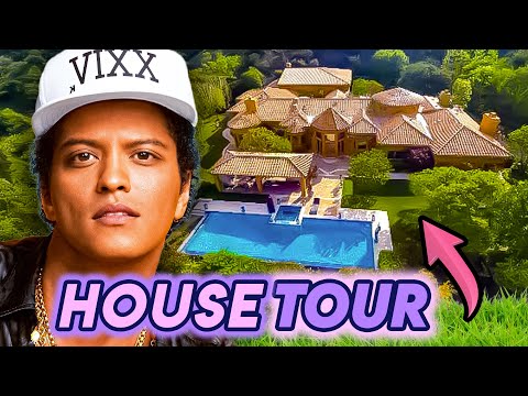 Bruno Mars | House Tour 2020 | $6.5 Million Los Angeles Mansion & More