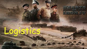 HOI4 How Does Logistics Work?