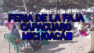 Feria de la Faja en Capacuaro Miachoacán
