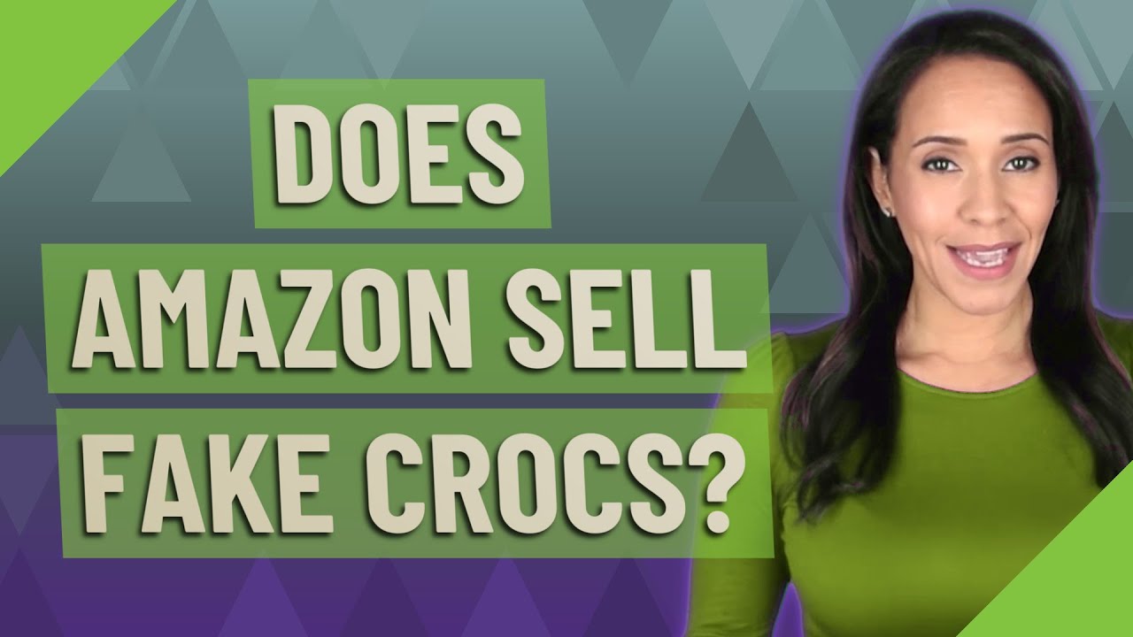 does amazon sell fake crocs