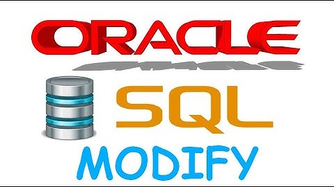 Oracle SQL-cursus in het Spaans vanaf nul | Velden in een tabel wijzigen, video (51)