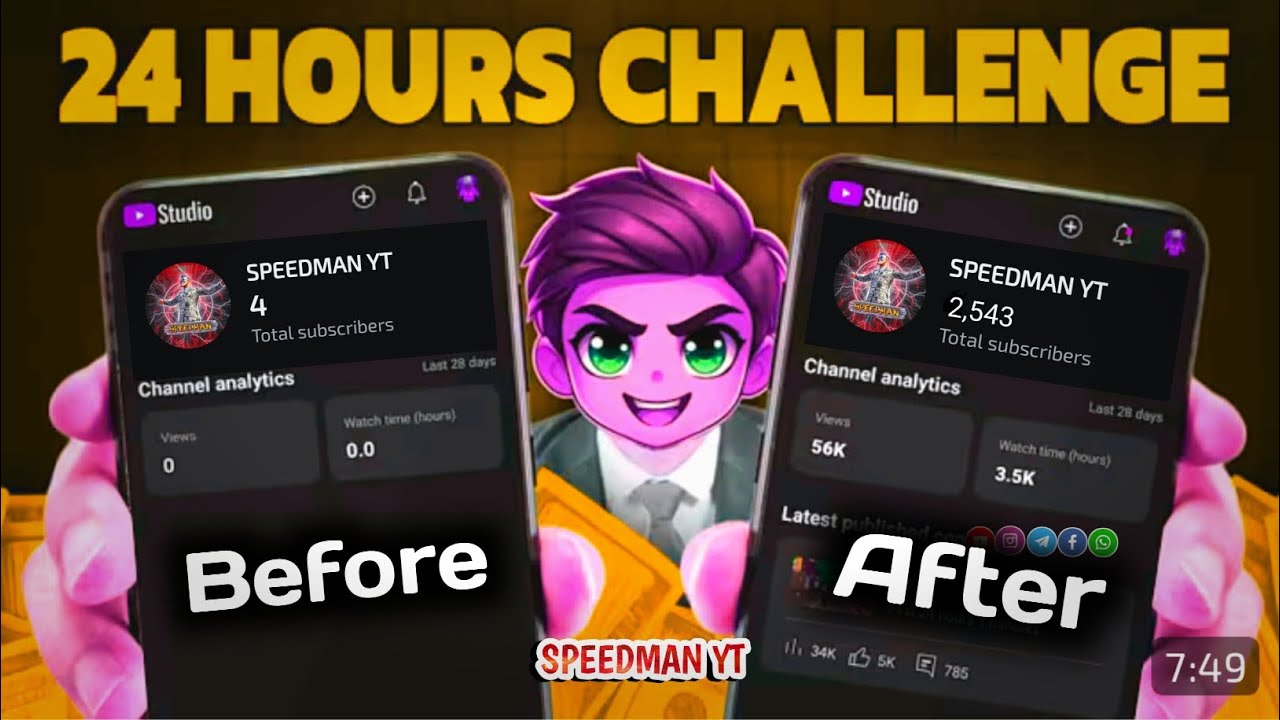 How I Grew a 2nd Channel to 500,000 Subs in Less Than a Year