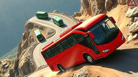 IMPOSSIBLE BUS SIMULATOR GAMEPLAY,💥 BUS DRIVING SIMULATOR INDONESIA || #indonesia #games 