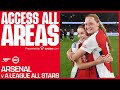 Russo scores and young gunners shine   access all areas  arsenal vs a league all stars 10