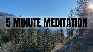 5 Minute Meditation You Can Do Anywhere - Re-Center