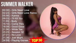 S u m m e r W a l k e r 2024 MIX Greatest Hits Playlist ~ 2010s Music ~ Top R&B Music