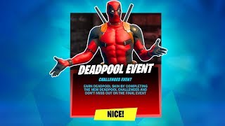 Fortnite Deadpool Event