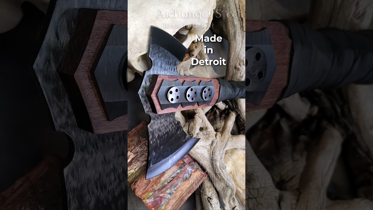 Small Battle Axe, Handcrafted in Detroit, Lifetime Warranty