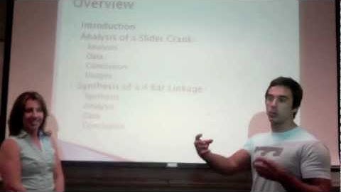 Team 4: Presentation on Kinematic Design of Four Bar and Slider Crank Mechanisms