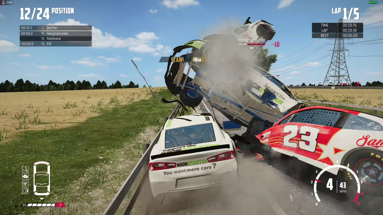 wreckfest nascar mod download