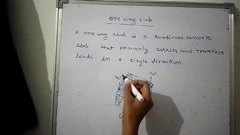 One way slab | design of concrete structures| 5th semester| RTU kota