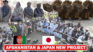 Completion of the big project in Afghanistan by Japan.