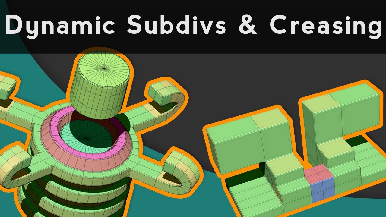 how to flatten subdiv with creases zbrush