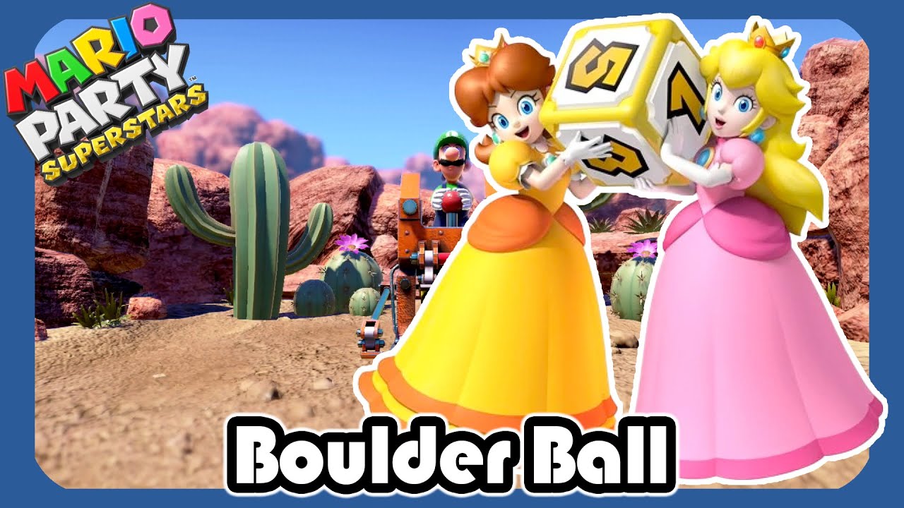 Mario Party Superstars - Boulder Ball 