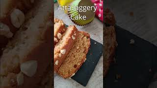 Atta Jaggery Cake I Eggless Cake I roshniscuisine