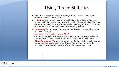 performance tuining informatica and sql( Part 1)