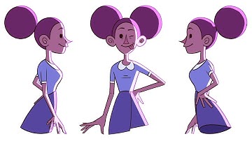 ANIMATION TIMELAPSE | Character Turnaround