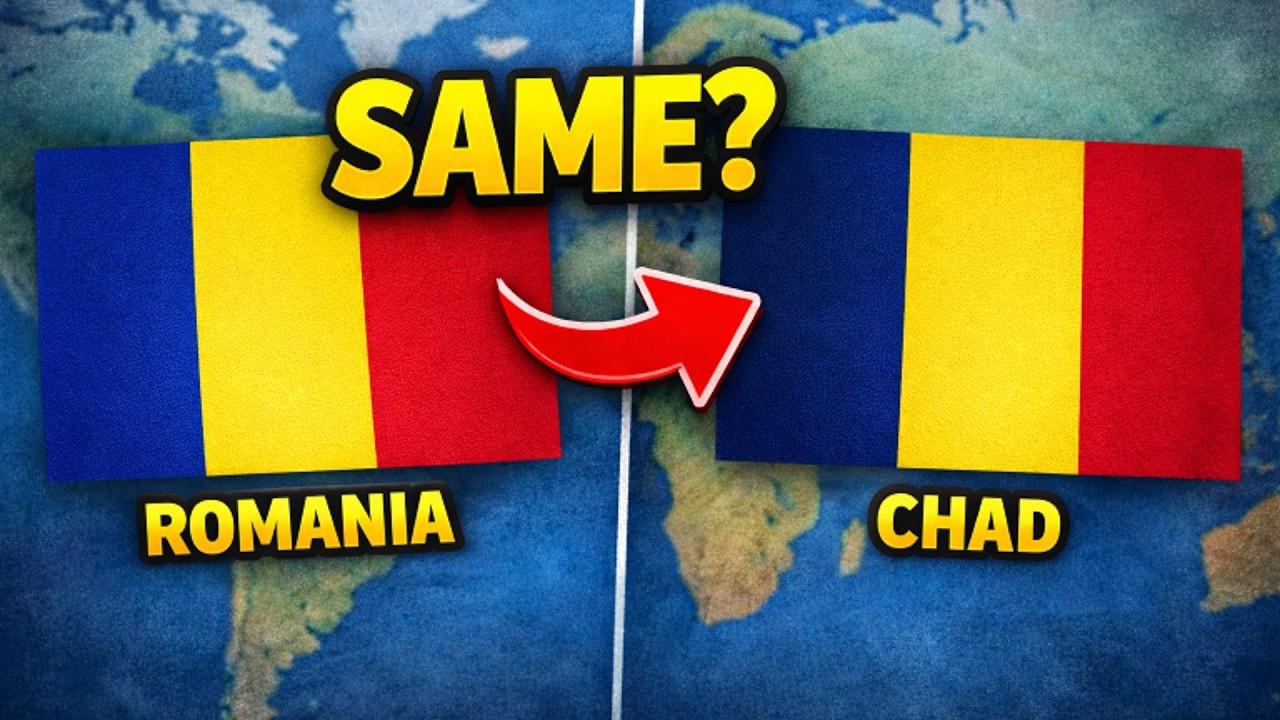 Флаги этих стран выглядят одинаково… но это не так! | GK | 2026