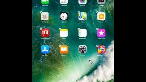 How to Remove / Delete App from iPad, iPhone, iPod - iOS 11 - Help Video