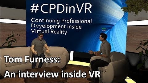 Interview with The Grandfather of VR Tom Furness inside Engage