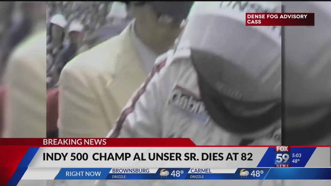 Al Unser Sr. dies at 82 - YouTube