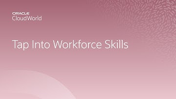 Harnessing skills to align your talent to your business strategy | CloudWorld 2022