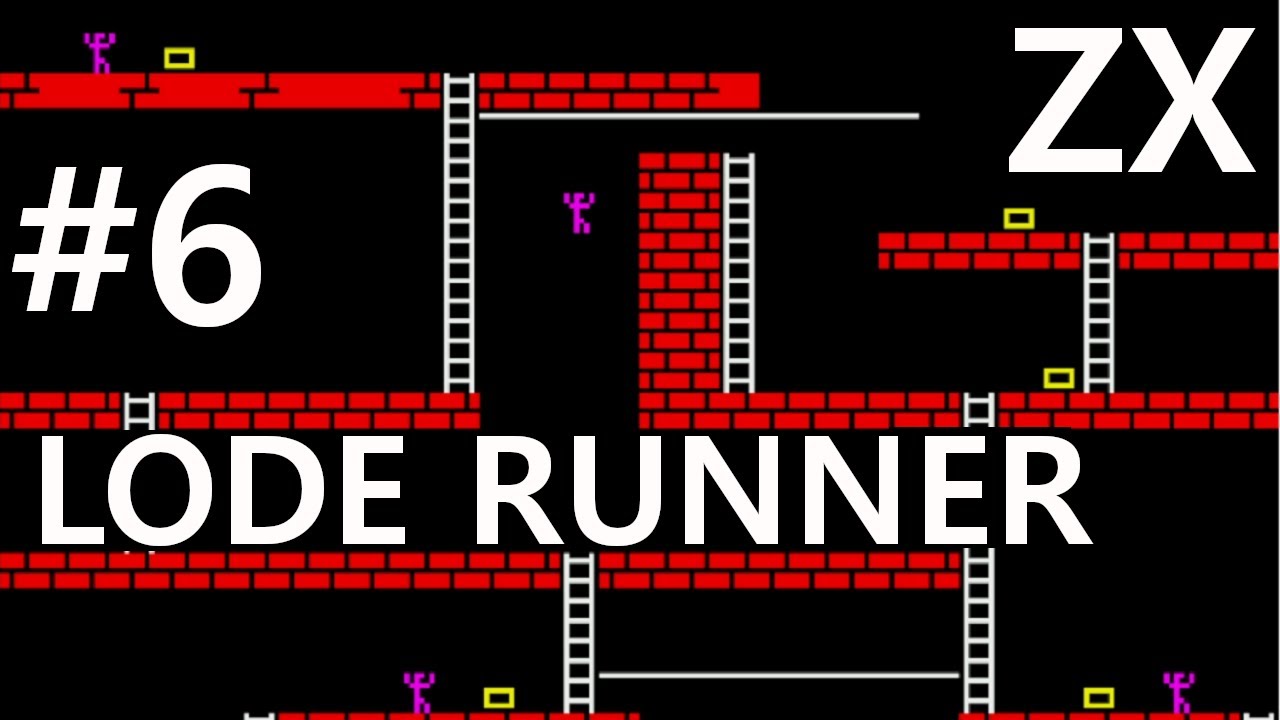 6 Leap of Faith (Levels 69 - 75). Lode Runner [ZX Spectrum] - YouTube