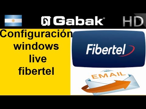 Cómo configurar Windows Live Mail con Fibertel