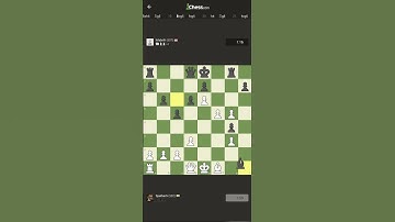 Queen sacrifice and a forced mate #chess #chessgame #checkmate #chesscom #shortsviral