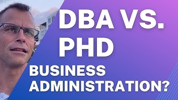 DBA Vs. PhD: Uncommon Ultimate Showdown Of Business Doctorates - Which One Is Your Dream Degree?