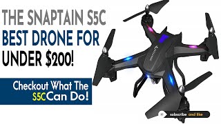 The Snaptain s5c Drone | Best Budget Drone | Best Drone For Under 200 Dollars