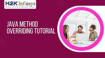 Method OverRiding Tutorial | Over Loading Java Methods | Java Online videos | Java Course