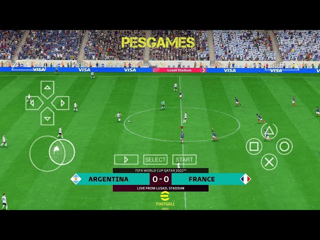 Pes 2023 Ppsspp Android - Fifa World Cup 2022 Update - Youtube