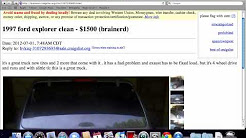 Craigslist Brainerd MN Used Cars for Sale - Low Prices on Trucks and SUV Models Today