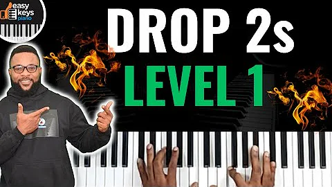 EASIEST BEGINNER TIPS to Learn and apply DROP 2 CHORD VOICINGS  | Ep 1