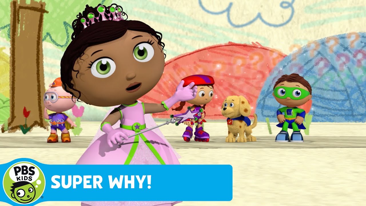 SUPER WHY Fly in to Whyatt's Comic Book PBS KIDS - YouTube.