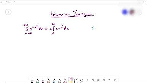 Gaussian Integral using Feynman’s technique!