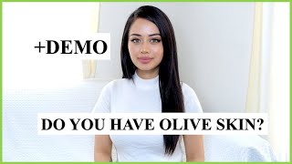 OLIVE SKIN! - How to Identify in 5 Ways + Demo & How to Find Your Skin Undertone (Tia Obed)