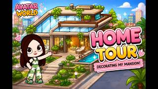 MY DREAM HOUSE TOUR 🏠✨ | Avatar World Gameplay & House Decorating screenshot 2