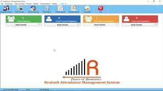 How To Get The Attendance Report in Realsoft 10.9 screenshot 2