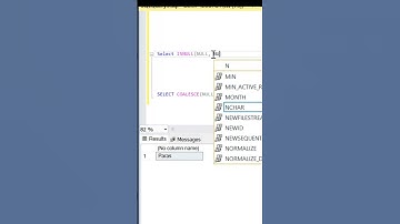 Sql Null Value handling Function ISNULL and coalesce interview questions